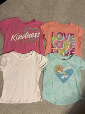 Lot of 4 Girls Size 7/8 Shirts