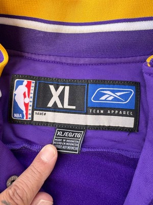 Los Angeles Lakers Jacket XL reebok shooting Kobe LA NBA