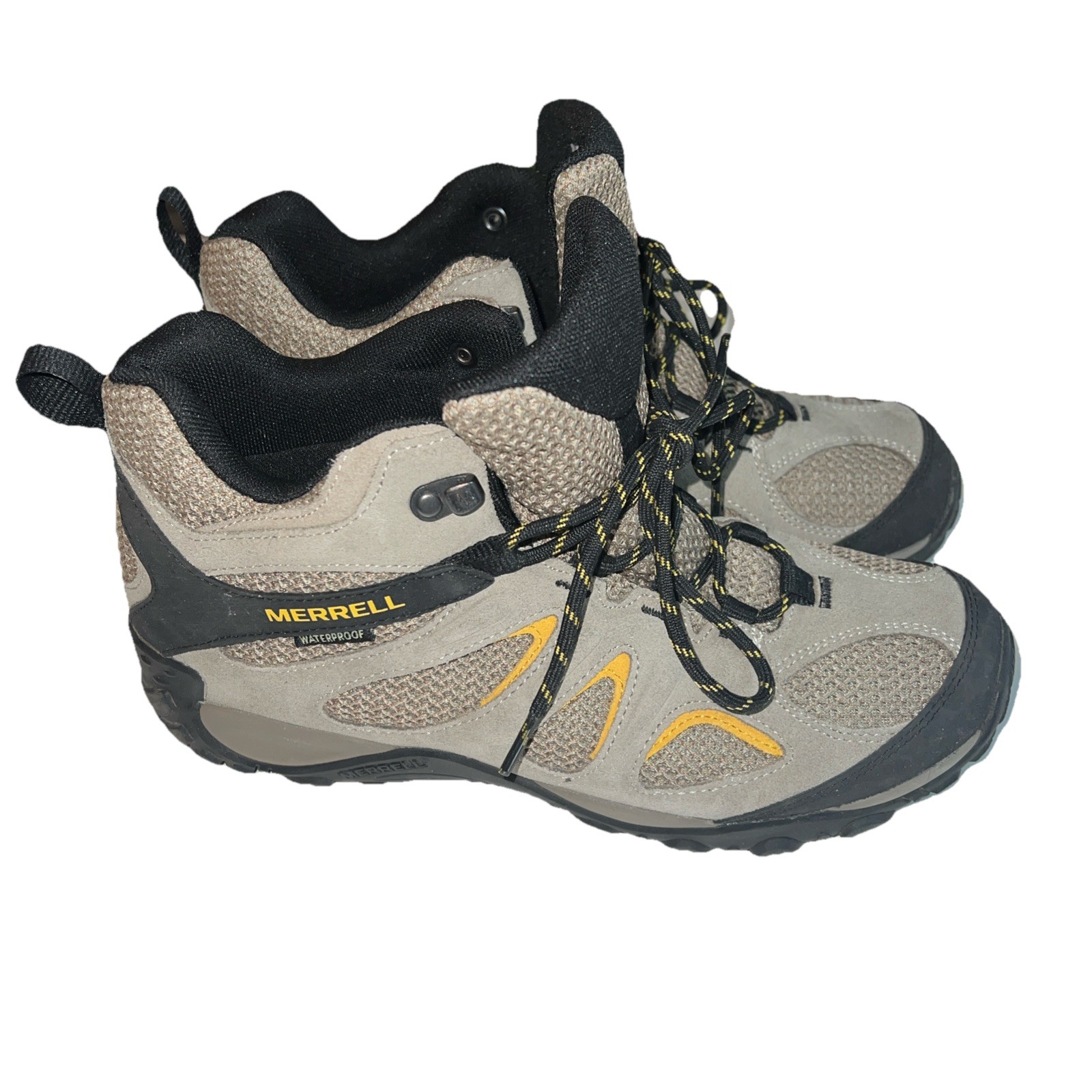 Scarpe da trekking Merrell Yokota 2 da uomo taglia 8 5 medie impermeabili marroni outdoor