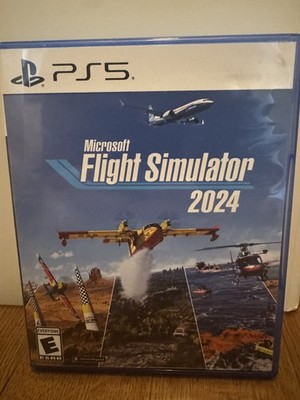 Microsoft Flight simulator 2024-PS5 (PlayStation)  RARE 