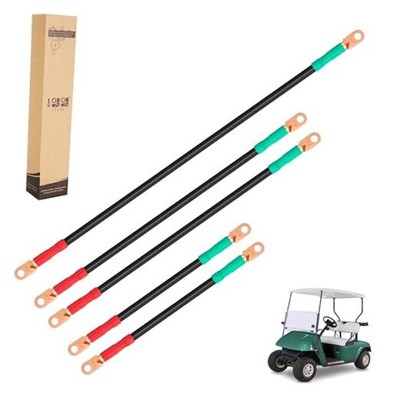 Golf Cart Battery Cable Kit for EZGO TXT, Marathon, Medalist 1994-up 36 & 48 
