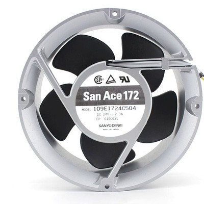 One For SANYO New 109E1724C504 San Ace172 24V 2.3A cooling fan Free Shipping