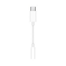 Apple USB-C to 3.5mm Headphone Jack Adapter Audio Dongle Cable Converter White