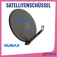 HUMAX Parabola Satellitare 65 cm Alluminio, Antracite