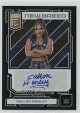 2023 Panini Donruss Elite WWE New Breed Auto Green Fallon Henley #NB-FHL Auto