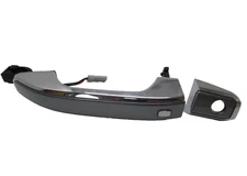 Front Door Handle Left or Right Silver Ice Met w/ Cap 2021-25 GMC Yukon Yukon XL