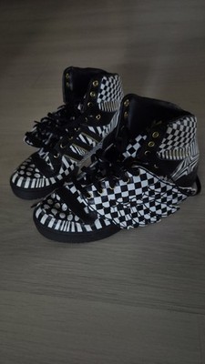 Rare Adidas Originals x Jeremy Scott JS Wings ''Opart''   Men s Size 9UK