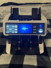 MUNBYN IMC01 Bank Grade Money Counter Machine Mixed Denomination, 2CIS/UV/IR/MG/