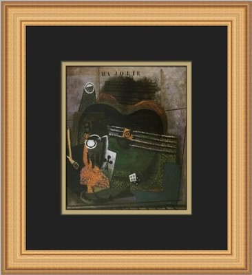 Pablo Picasso Ma Jolie Custom Framed Print