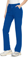 Women  S Scrub Pants, Soft Straight-Leg Pant