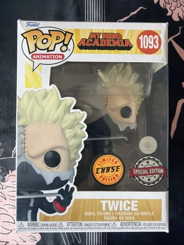 Twice My Hero Academia Funko Pop #1093 Special Edition Chase Damaged Box