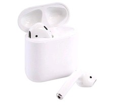 Apple AirPods Wireless Bluetooth Earbuds with Charging Case, Built-in Mic