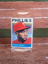 2013 Topps Heritage - #135 Domonic Brown - Philadelphia Phillies