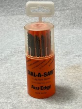 Acu-Edge Dial-A-Saw Steel Jigsaw Blades Made in USA 11 Blades