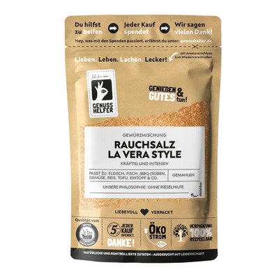 Rauchsalz La Vera Style, gemahlen Bremer Gewürzhandel, 100g