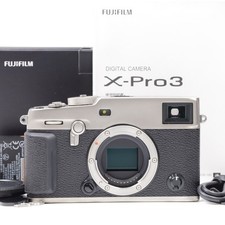 Fujifilm X-Pro3 Camera DR Silver Shutter Count:21059  Near Mint  5518J