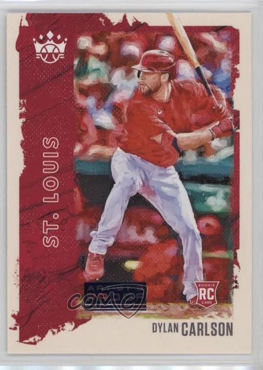2021 Panini Diamond Kings Artist Proof Blue Dylan Carlson #64 Rookie RC 0k5t