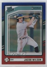 2024 Panini Donruss Rated Prospects Red & Blue Jacob Wilson #181 2s1
