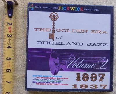 Dixieland All Stars: The Golden Era Of Dixieland Jazz - 4 Track 7 Inch Reel Tape