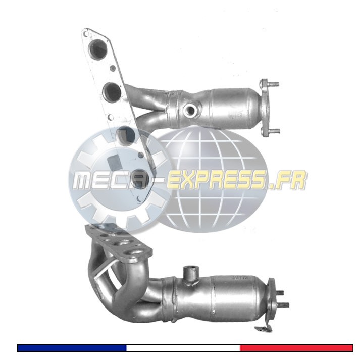 Catalyseur pour MG ZS 1.8 Essence réduit la fumée noire lors du contrôle technique E1108