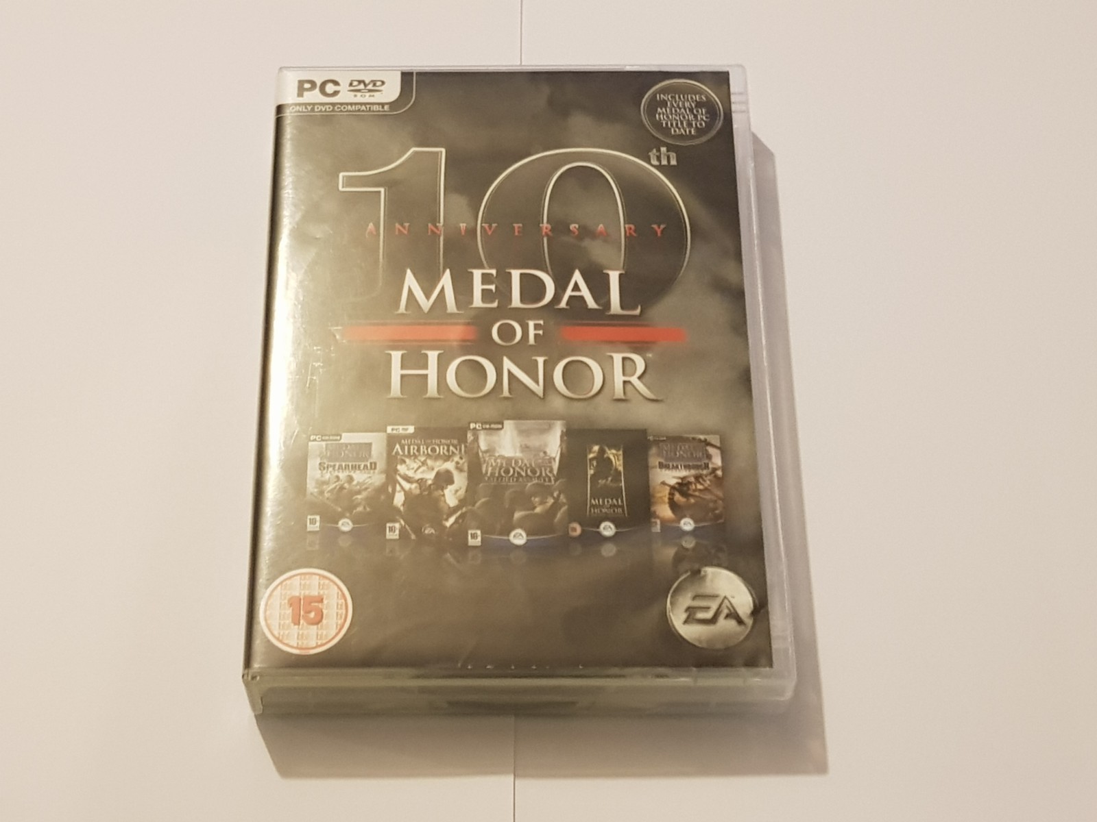 Medal Of Honor 10th Anniversary Edition PC DVD ROM Game 5 Games Complilation