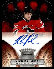 2010-11 Panini Crown Royale AUTO Nick Palmieri Rookie Auto 067/499 New Jersey