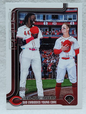 2025 Topps Update Veteran Combos Elly De La Cruz, Matt McLain #US331