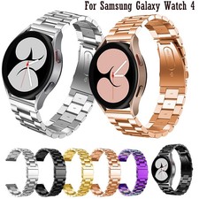 For Samsung Galaxy Watch Gen 4 Metal Strap Watch Band Bracelet 40 44mm 42mm 46mm