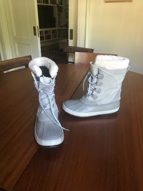 LL Bean Duck BOOTS 10 Med Women's Pac 