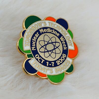 2006 Nuclear Medicine Week Tomorrow's Technology Todays Images Lapel Pin