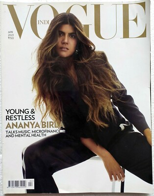 VOGUE April 2021 Ananya Birla Sonam Kapoor Savio Jon Ananya Panday Emma Gannon