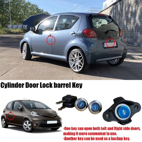 DE Zylinder Schloss Für Vorne Heckklappe für TOYOTA AYGO 2005-2014 - Bild 8 von 14
