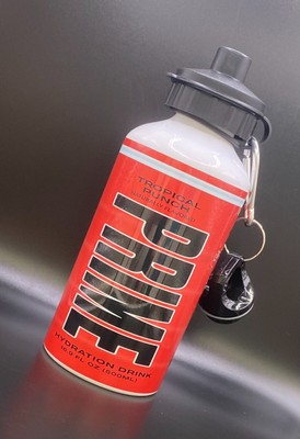Prime Hydration Energy Drink personalisiert 600 ml Metall Wasserflasche LoganPaul & KSI