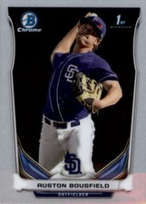 2014 Bowman Chrome Draft #CDP127 1st Auston Bousfield 