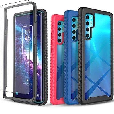 For TCL 20 PRO 5G Phone Case Shockproof Rugged Back Cover