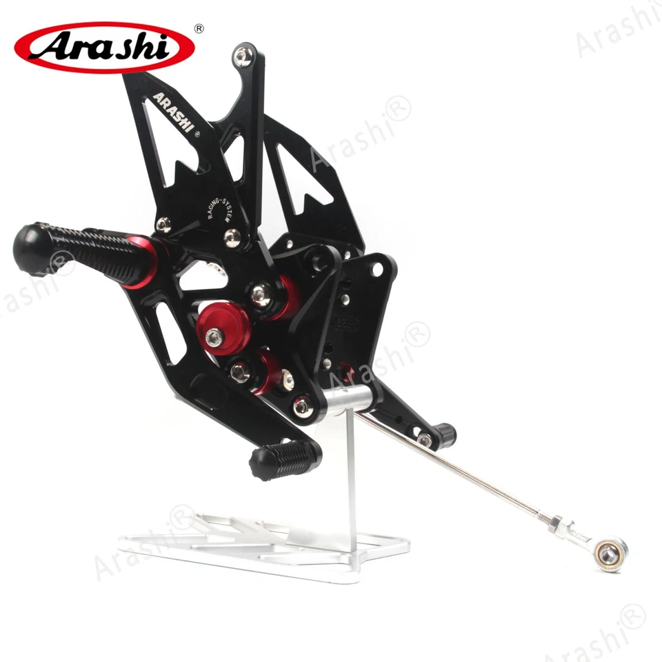 Reposapiés de carreras juegos traseros estriberas para Suzuki HAYABUSA Gen 1 1999-2007 GSX1300R Foto 3 de 4