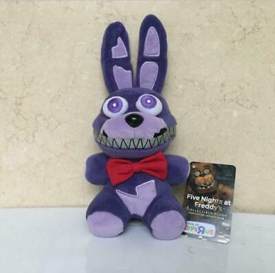 Five Nights at Freddy's Plush Toys Freddy Bear Bonnie Chica Foxy FNAF  Stuffed Animal Doll Children's Gift Collection ByASfeixiang (Purple  BonnieRabbit) : : Toys & Games