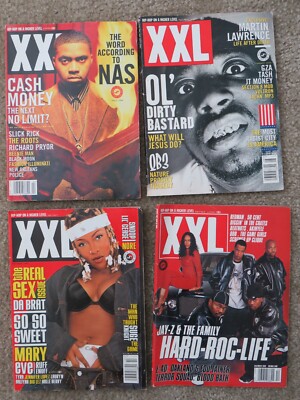 90s 1999 XXL Magazine LOT Rap Jay Z Da Brat NAS ODB GZA Tash E40