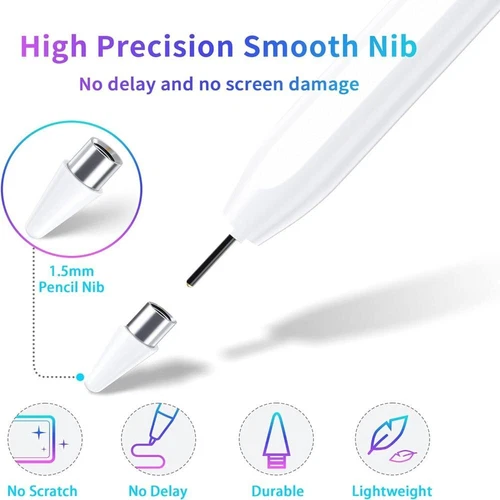 Battery Indicator Tablet Touch Pen Rechargeable Screen Pencil for Android/iOS - Picture 3 of 23