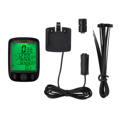 Fahrradcomputer Tachometer Fahrrad Kilometerzähler Digital Wasserdicht LCD Tacho