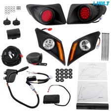 LABLT LED Deluxe Street Legal Light Kit For Yamaha The Drive2 Golf Cart 2017-Up