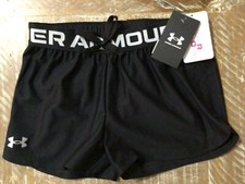 UNDER ARMOUR GIRL'S PLAY UP SHORTS NEW 1363372 001 size YXS