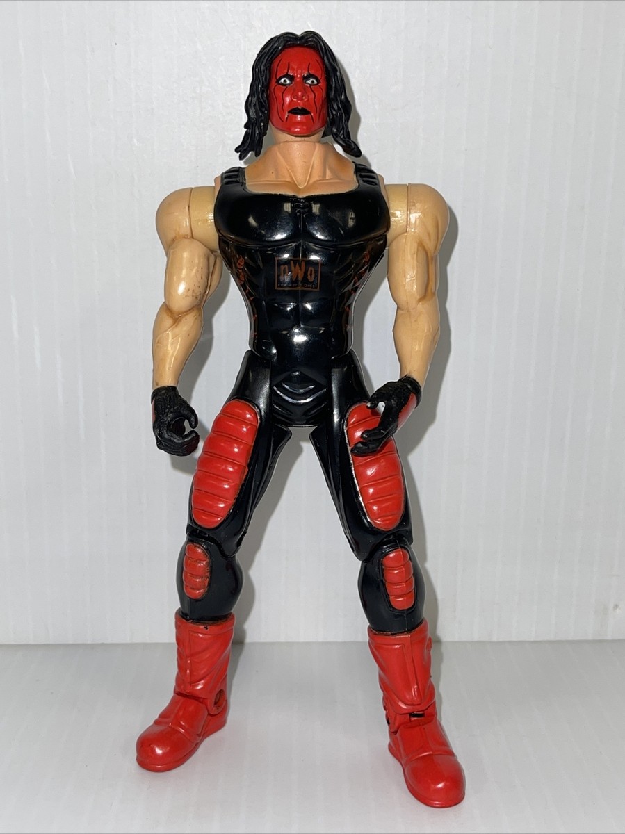 1999 Toy Biz Smash N Slam Sting Action Figure WCW NWO Red Paint | eBay