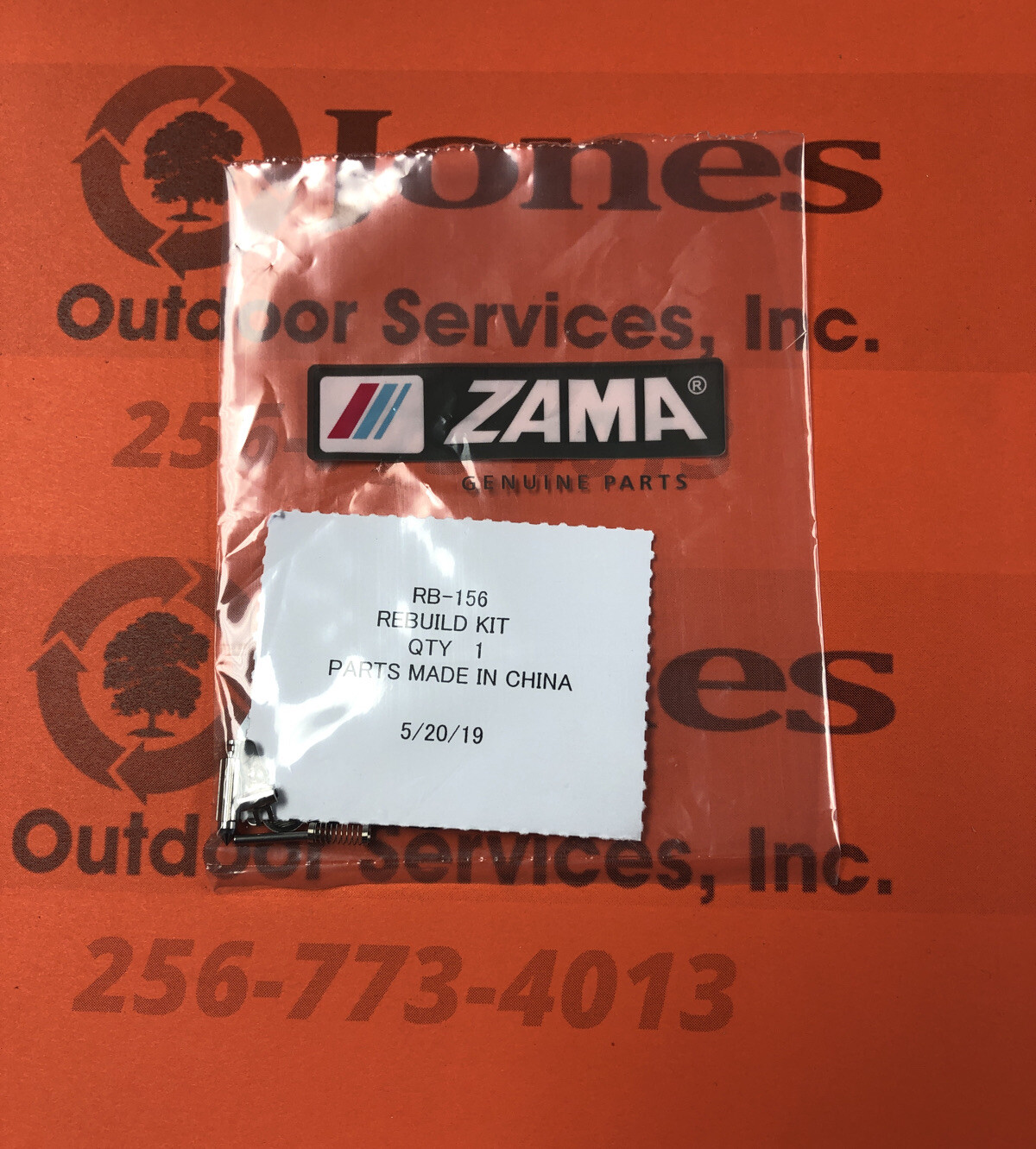 Carburetor Rebuild Kit For ZAMA RB-156, C1U-W43, C1U-W45 - Fits Poulan BVM210VS Blower