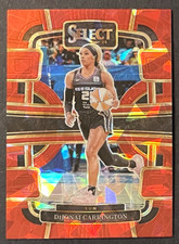 Djonai Carrington RED ICE #18 2024 Panini Select