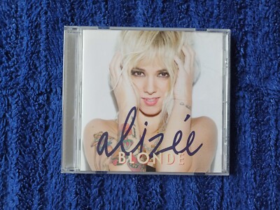 ALIZÉE BLONDE CD ALBUM 2014 RARE MYLENE FARMER ALCALINE