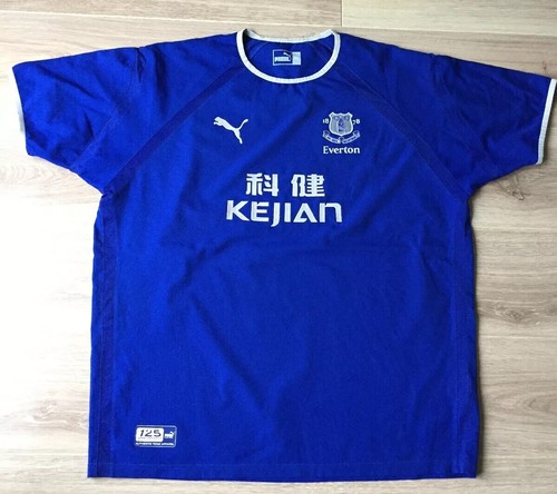 EVERTON SHIRT PUMA HOME 125 YEARS 