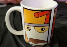 Aqua Teen Hunger Force Custom Coffee Mug Shake, Meat wad, Frylock