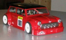 0059 - Bodywork Body RC Scale 1/10 Mini Cooper- Rally Touring