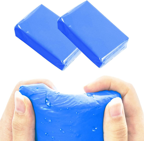 2 PCS Blue Car Clay Bar 100 G Auto Detailing Magic Clay Bars for Car Washing Cle